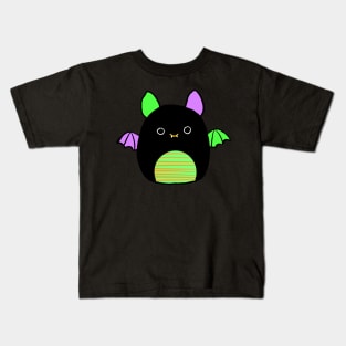 Fariq cute bat stuffy squish bat Kids T-Shirt